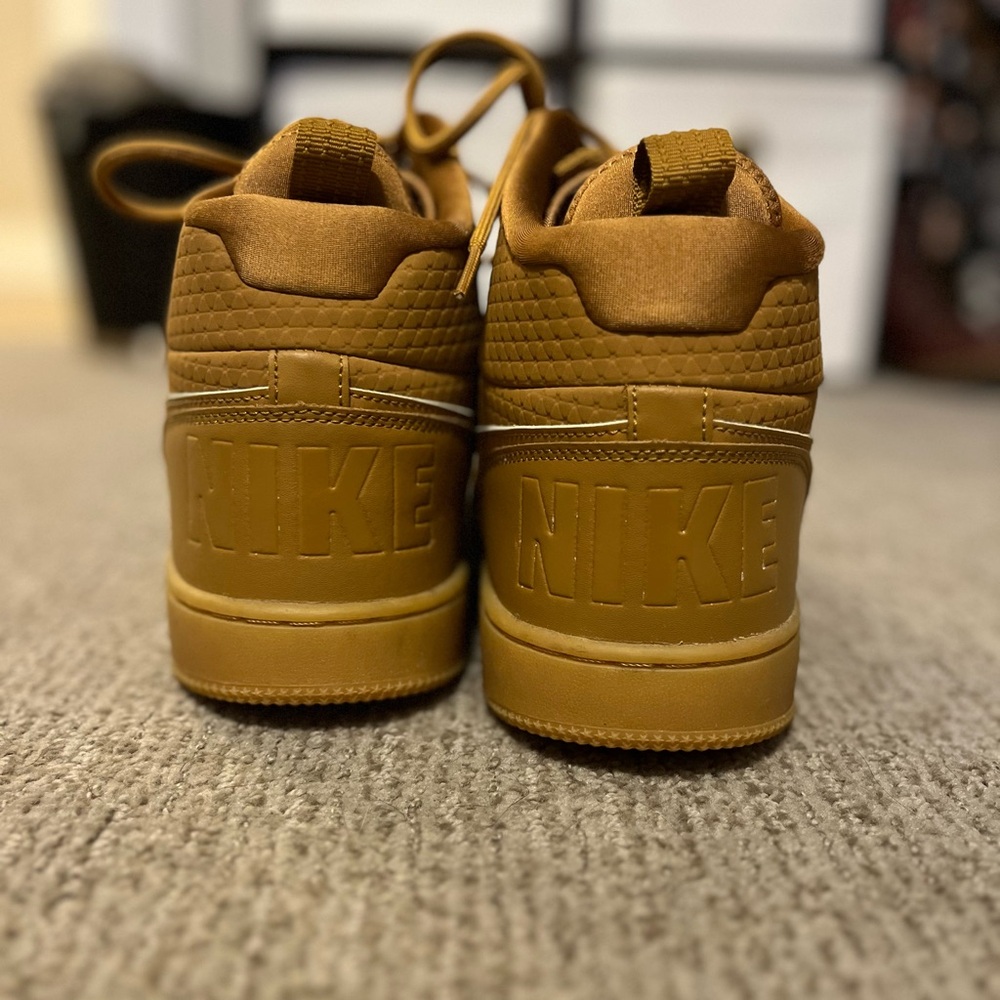 Nike COURT BOROUGH MID WINTER 'Wheat' AA0547-700 - Picture 3 of 7